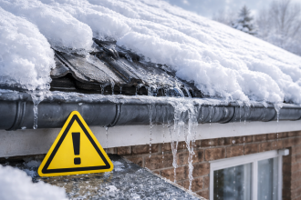 Sneeuw op je dak? Zo voorkom je een lekkage