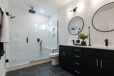 Badkamer lekkage